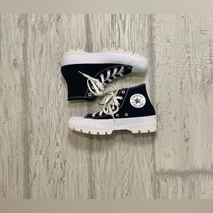 !!SOLD!! Converse Chuck Taylor All Star Lugged Black Shoes